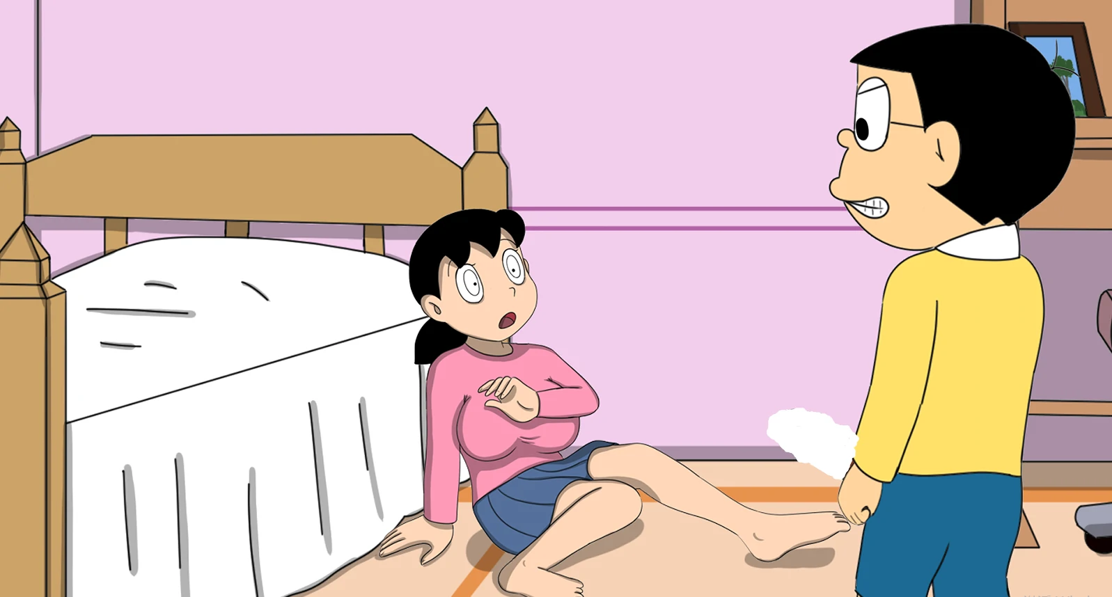 安卓+电脑（日系SLG 动态）哆啦A梦重置版-盯裆猫 v1.3a步-小强游戏