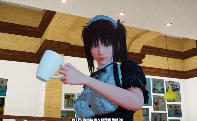 图片[2]-PC电脑版（大型3D互动）魅魔咖啡厅v2.1.1+DLC-小强游戏