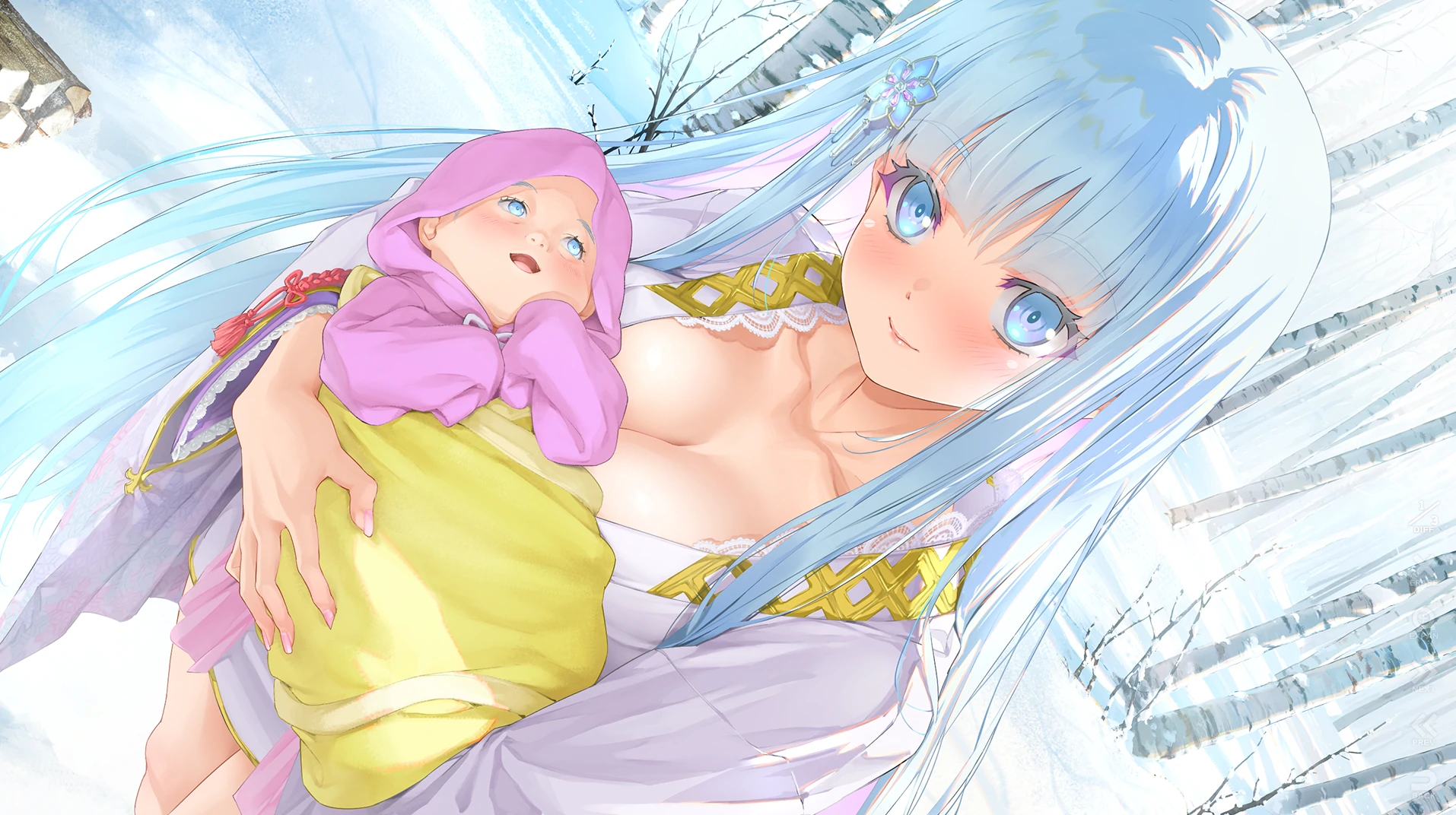 图片[4]-安卓+电脑【ADV+动态神作+CV】美少女万华镜异闻 雪女-小强游戏