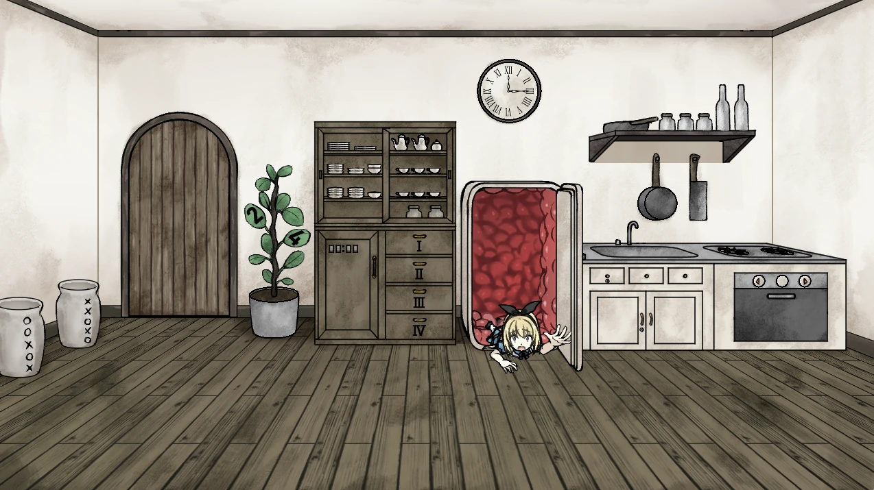 图片[5]-安卓+电脑【重口/猎奇/解密/逃脱】梦狱之国的爱丽丝 自带回想+攻略+动画 步-小强游戏