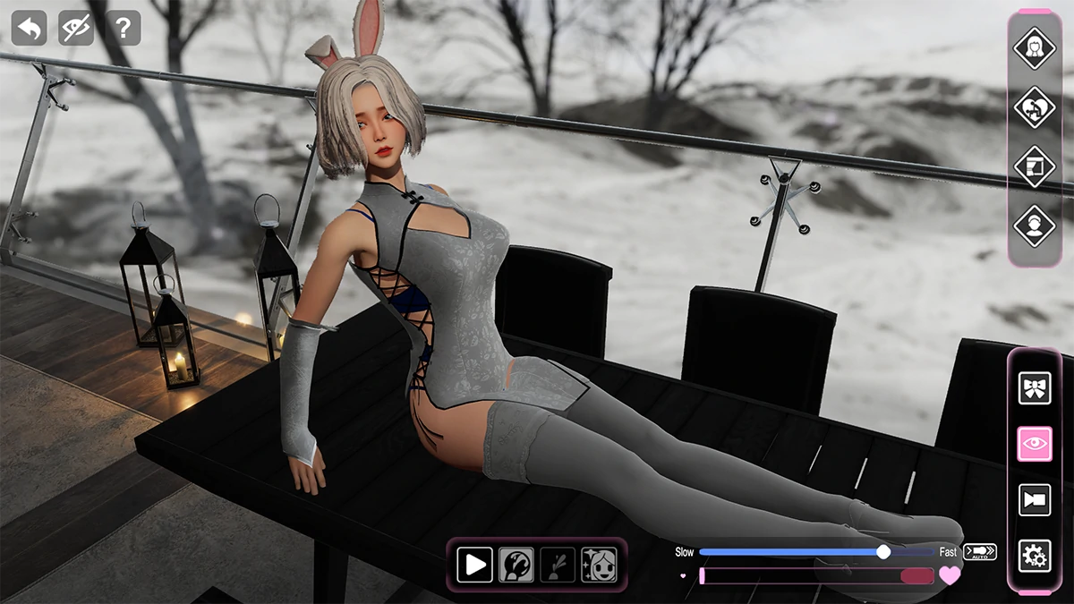 图片[6]-PC电脑版【自由精品/动态/SLG/CV】雪山别墅与三个妹子 步-小强游戏