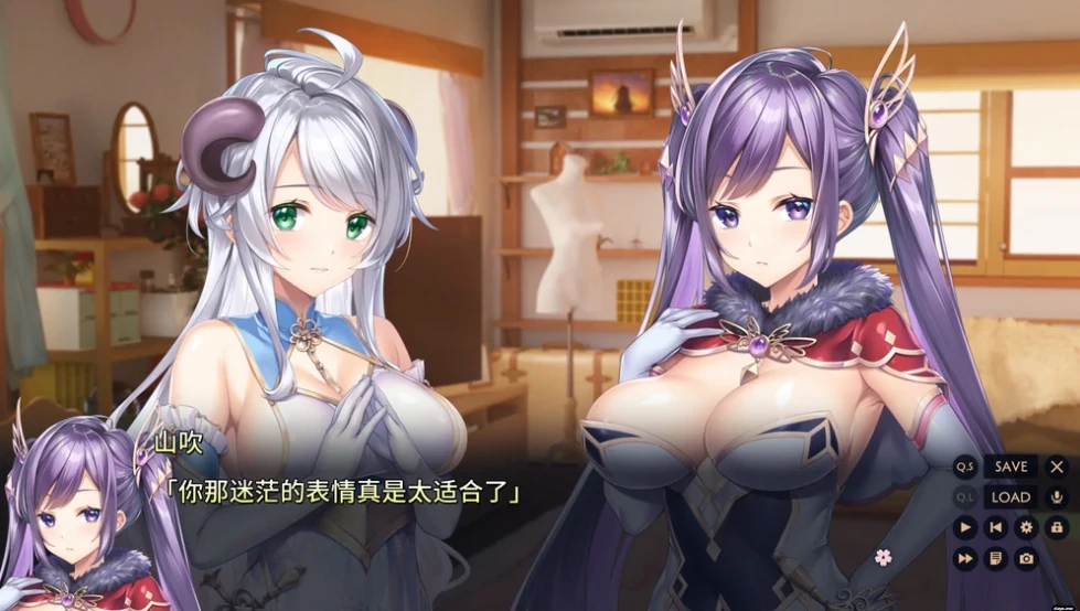 图片[4]-PC电脑版（拔作ADV 动态全CV）紬之花嫁-小强游戏