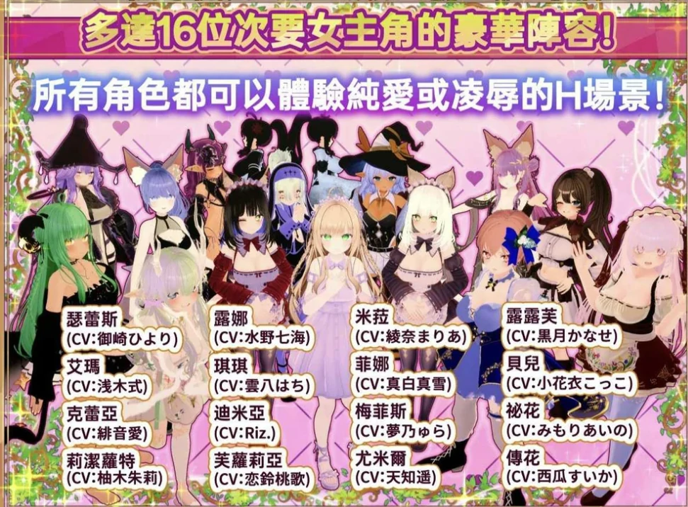 图片[12]-PC电脑版（3D互动SLG全动态全CV）异世界树的巫女 v1.1步-小强游戏