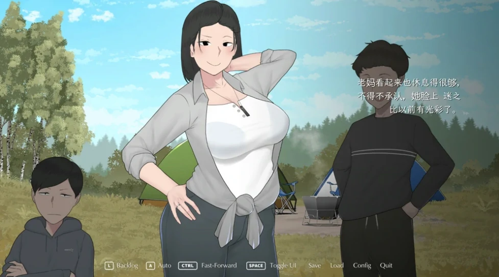 图片[2]-安卓+电脑（神作SLG 动态CV）我和朋友陪妈妈去露营 步-小强游戏