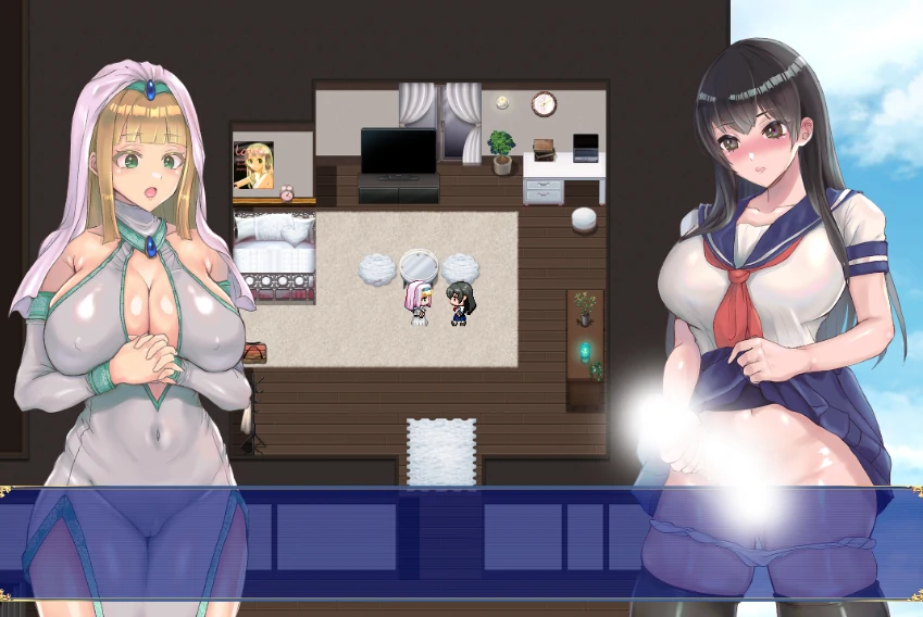 图片[17]-安卓+电脑【大屌萌妹/RPG/CV】扶她制服少女 joi模拟器玩 全CG存档-小强游戏