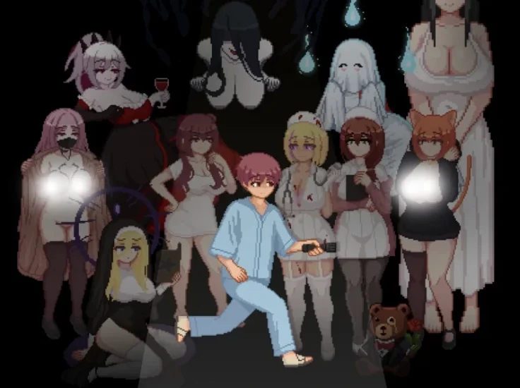 PC电脑版【ACT/恐怖/逃生/动态】医院诱惑-小强游戏