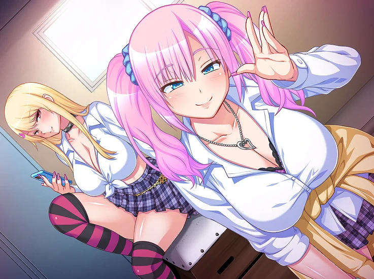 安卓+电脑【ADV/CV】死宅男与主动出击的辣妹们 Tr模拟器玩-小强游戏