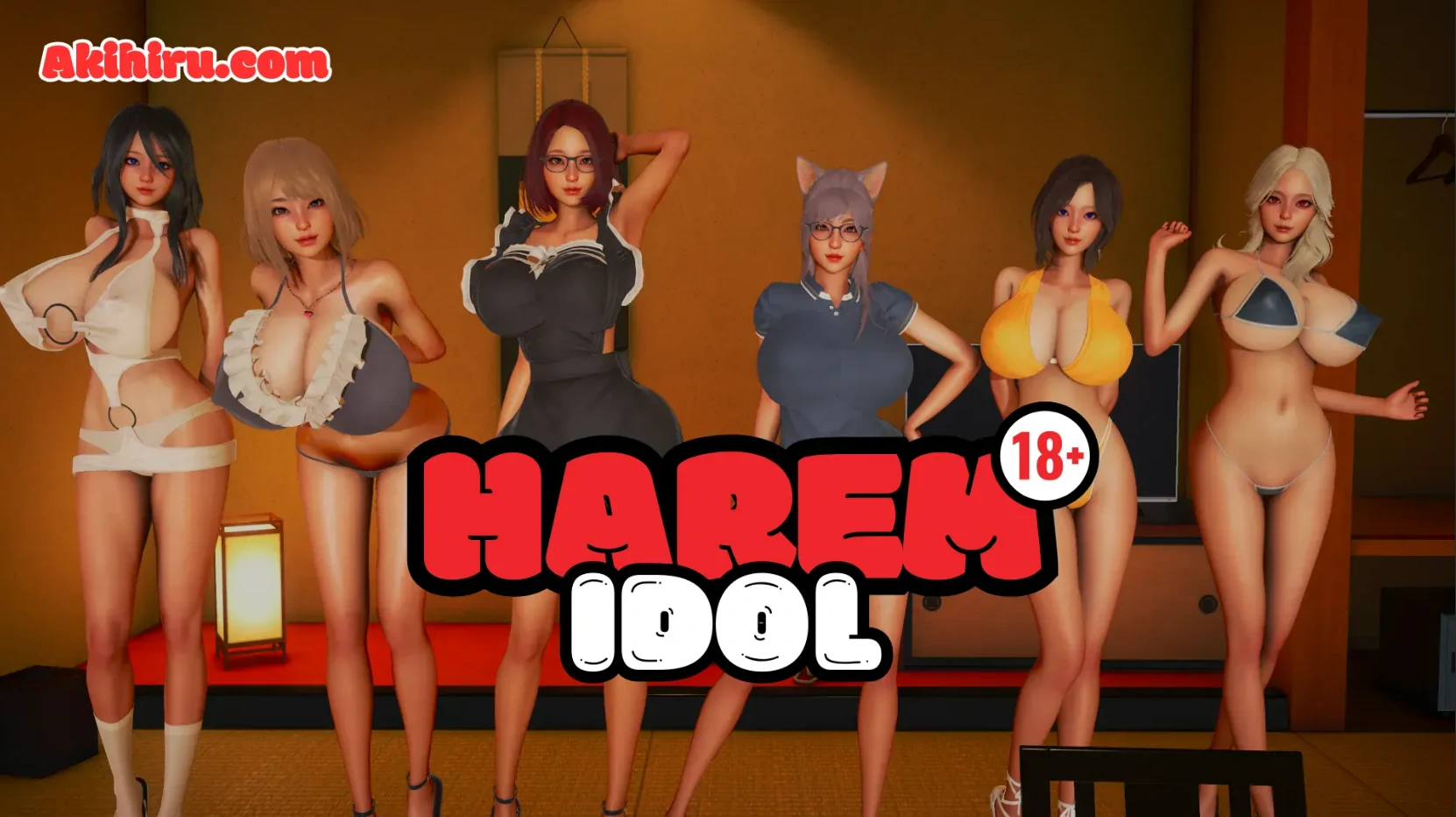 图片[1]-安卓+电脑（亚风SLG 动态）后宫偶像 全CG画廊 v6.0步-小强游戏