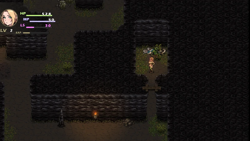 图片[4]-安卓+电脑【日式RPG/像素风/动态】精灵少女与淫欲的矿坑 骑-小强游戏