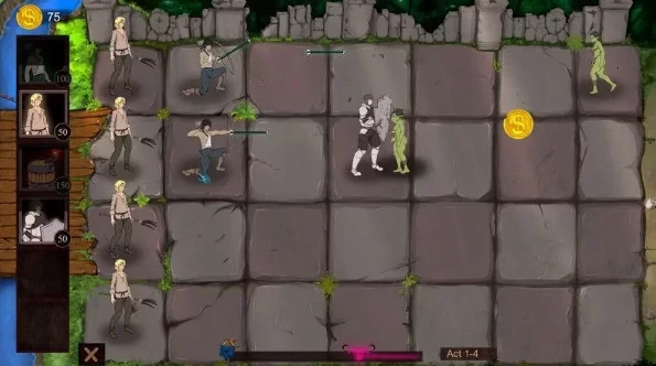 图片[4]-安卓+电脑【生肉/塔防/动态】H版植物大战僵尸 v0.3.5 步-小强游戏