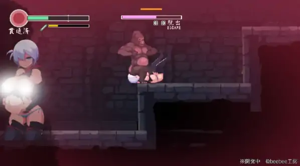 图片[8]-PC电脑版【生肉ACT/动态/像素/战斗H】忍者的冒险/復讐の夜霧Ver0.31-小强游戏